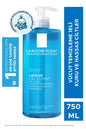 La Roche Posay Lipikar Cleansing Gel for Sensitive Skin - Gentle, pH Balanced Skincare for Babies & Adults (25.36 fl oz)