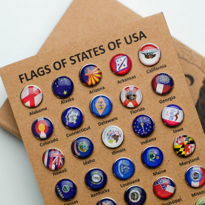 USA Flaggen Reißnägel