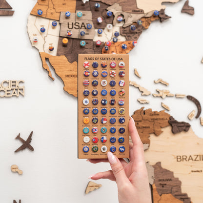USA Flaggen Reißnägel