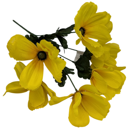 14-Inch Faux Cosmos Bush
