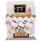 Fireplace Mantle Family of 8 Ornament