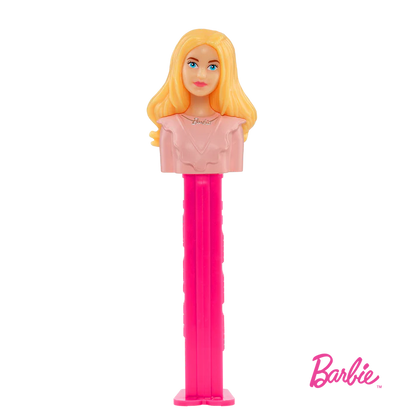 Pez Barbie Dispenser with 3 Candy rolls - Blond Barbie
