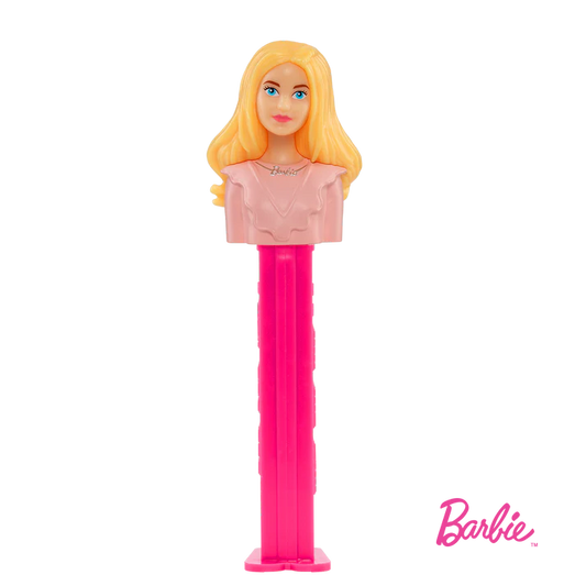 Pez Barbie Dispenser with 3 Candy rolls - Blond Barbie