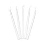 Hanukah Candles White