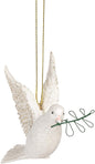 Dove with Olive Branch Ornament