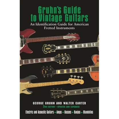Gruhn's Guide to Vintage Guitars - Hardcover