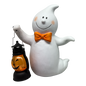 Friendly Ghost with Pumpkin Lantern