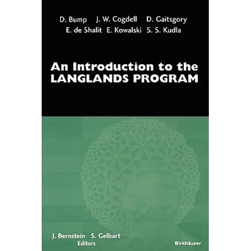 An Introduction to the Langlands Program - Paperback