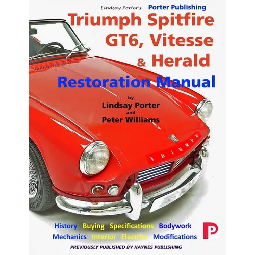 Triumph Spitfire, GT6, Vitesse & Herald Restoration Manual - Paperback