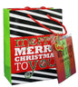 Traditional Gift Bag With Matching Tissue - Pris Mc Medium