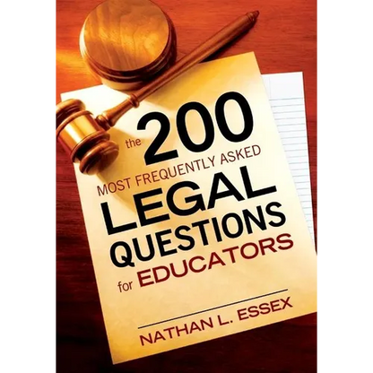 The 200 Most Frequently Asked Legal Questions for Educators - Paperback