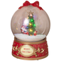 Lighted Musical Globe with Moving Scene - Santa