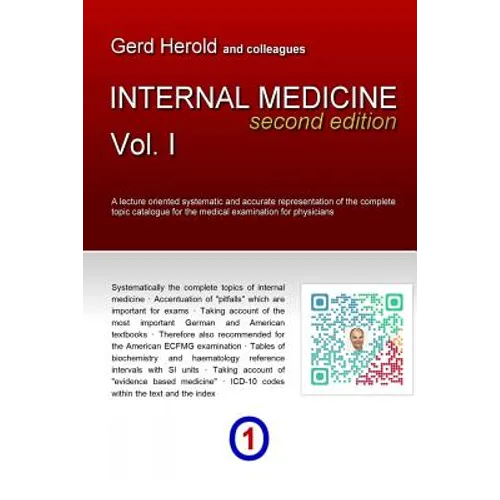 HEROLD's Internal Medicine (Second Edition) - Vol. 1 - Paperback