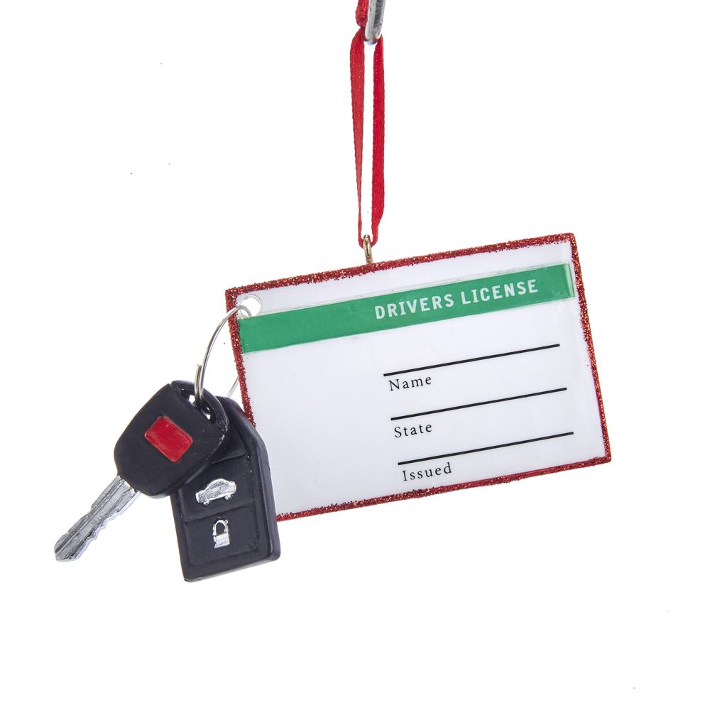 Driver's License Ornament