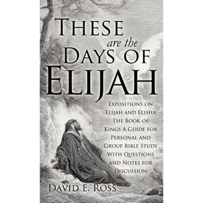 These Are the Days of Elijah - Hardcover
