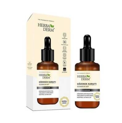 Herbaderm Anti-Pore Serum 30ml - Vegan, Cruelty-Free, Minimizes Pores & Excess Oil - Oleanolic Acid Serum for Smoother, Matte Skin