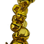 70 Inch Metal Jingle Bell Garland - Gold