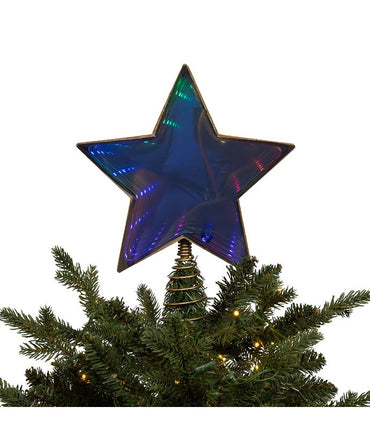 Multicolor Infinity Effect Star Treetop