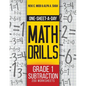One-Sheet-A-Day Math Drills: Grade 1 Subtraction - 200 Worksheets (Book 2 of 24) - Paperback