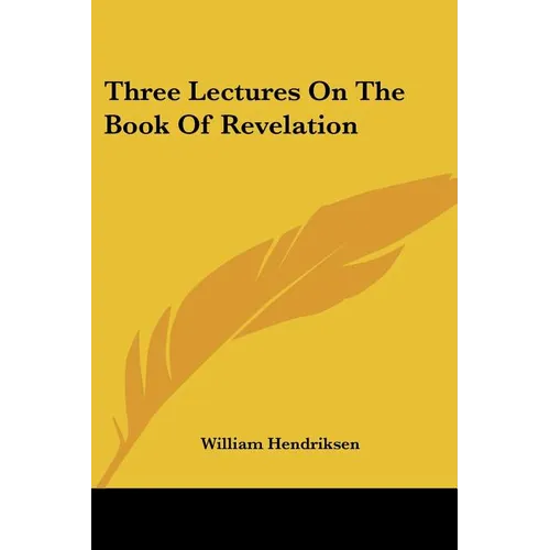 Three Lectures On The Book Of Revelation - Paperback