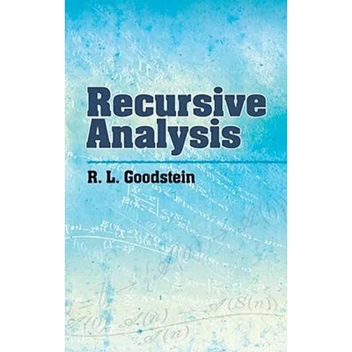 Recursive Analysis - Paperback