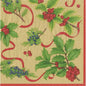 Christmas Trimmings  (Gold) - Cocktail Napkin