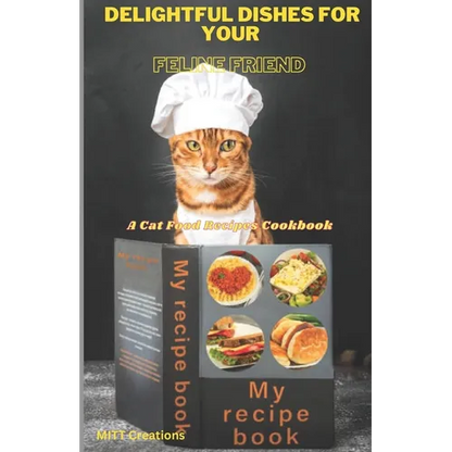 Delightful Dishes for Your Feline Friend: A Cat Food Recipes Cookbook 5.5*8.5 - Paperback