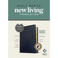 NLT Compact Giant Print Bible, Filament Enabled (Leatherlike, Navy Blue Cross, Indexed, Red Letter) - Imitation Leather
