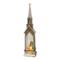 Lighted Church Waterglobe -  Holy Family