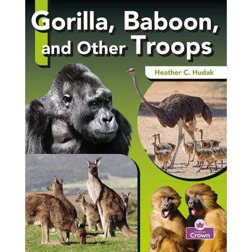 Gorilla, Baboon, and Other Troops - Library Binding