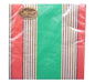 Riviera Stripe Dark Green - Cocktail Napkin