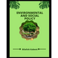 Environmental And Social Policy - Paperback