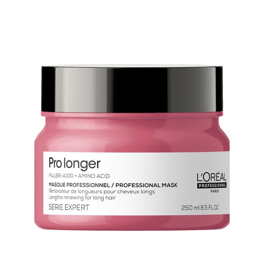 L'Oreal Professionnel Paris Serie Expert Pro Longer Hair Mask - Intensely Nourishes & Repairs Dry Hair Ends, 8.45 fl oz
