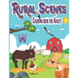 rural scenes Coloring Book for adults: An Adult Coloring Book Featuring Beautiful and Peaceful Country Landscapes (Creative Haven Coloring Books) - Paperback