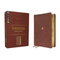 Nkjv, Thompson Chain-Reference Bible, Large Print, Leathersoft, Brown, Red Letter, Comfort Print - Imitation Leather