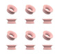 Silicone Ring Earplugs Adjustable Accessories