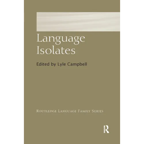 Language Isolates - Paperback