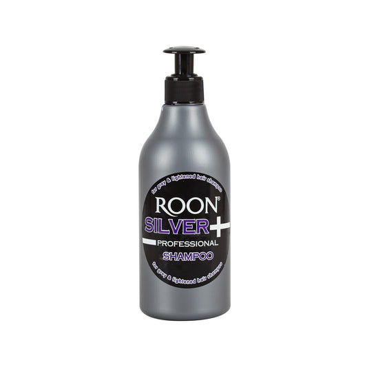 Roon Silver Shampoo 500ml - Antimicrobial Hair Care for Healthy Scalp & Shine