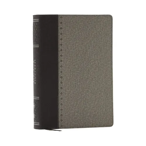 Alexander MacLaren Study Bible: Encouragement and Insights for a Christ-Centered Life (Nkjv, Black/Gray Leathersoft, Comfort Print) - Imitation Leather