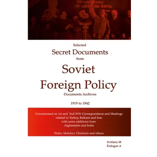 Selected Secret Documents From Soviet Archives 1919-1941 - Paperback