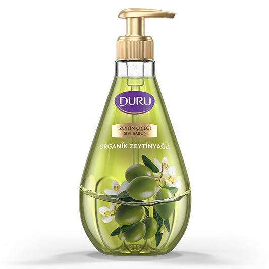 Duru Organic Olive Oil Liquid Hand Soap with Floral Fragrance - 16.91 fl oz