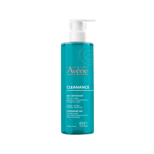 Avene Cleanance Mattifying Cleansing Gel for Oily & Acne-Prone Skin - 13.53 fl oz