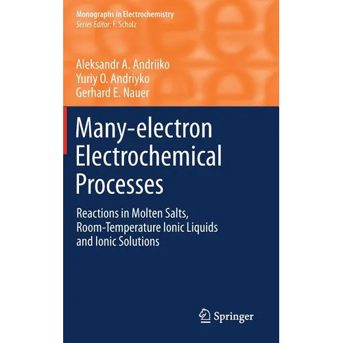 Many-Electron Electrochemical Processes: Reactions in Molten Salts, Room-Temperature Ionic Liquids and Ionic Solutions - Hardcover