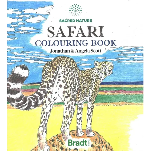 The Sacred Nature Safari Colouring Book - Paperback