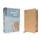 Niv, Student Bible, Personal Size, Leathersoft, Tan, Comfort Print - Imitation Leather