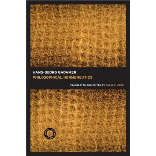 Philosophical Hermeneutics, 30th Anniversary Edition - Paperback