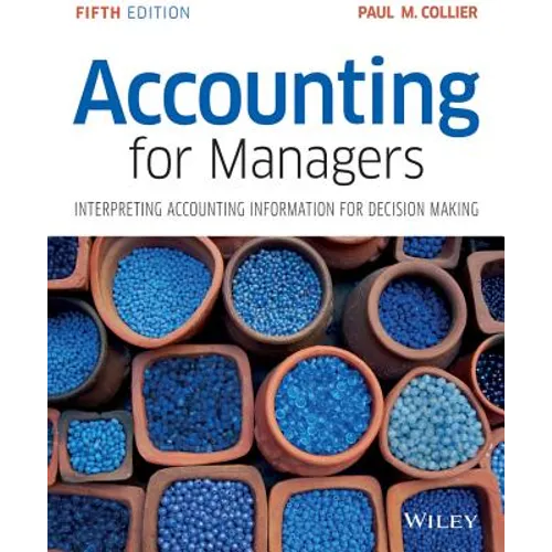 Accounting For Managers 5e - Paperback
