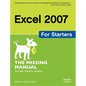 Excel 2007 for Starters: The Missing Manual - Paperback