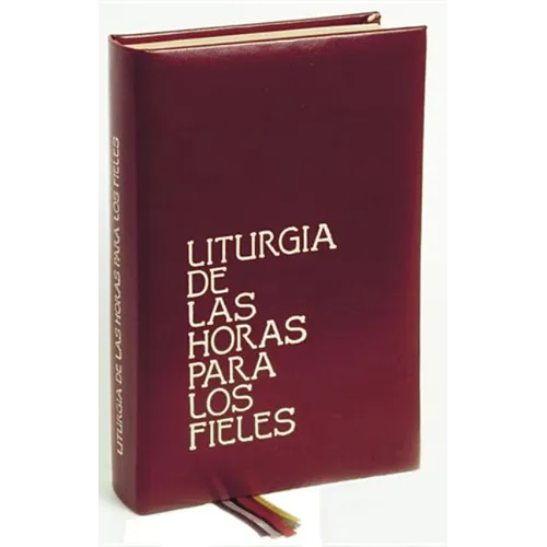 Liturgia de Las Horas Para Fieles - Hardcover