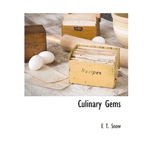 Culinary Gems - Paperback